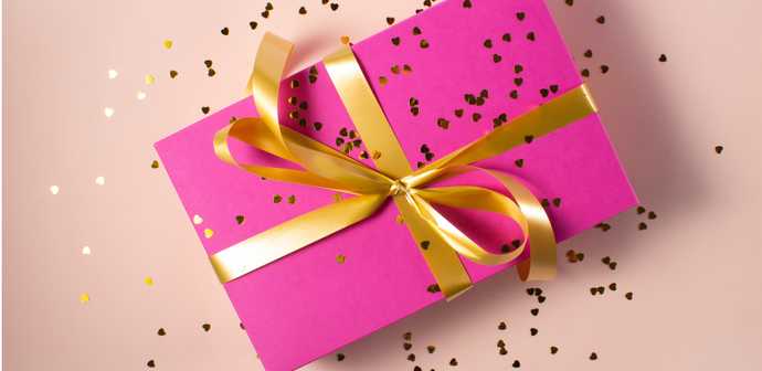 A pink gift to reward yourself for having such great personal finance habits