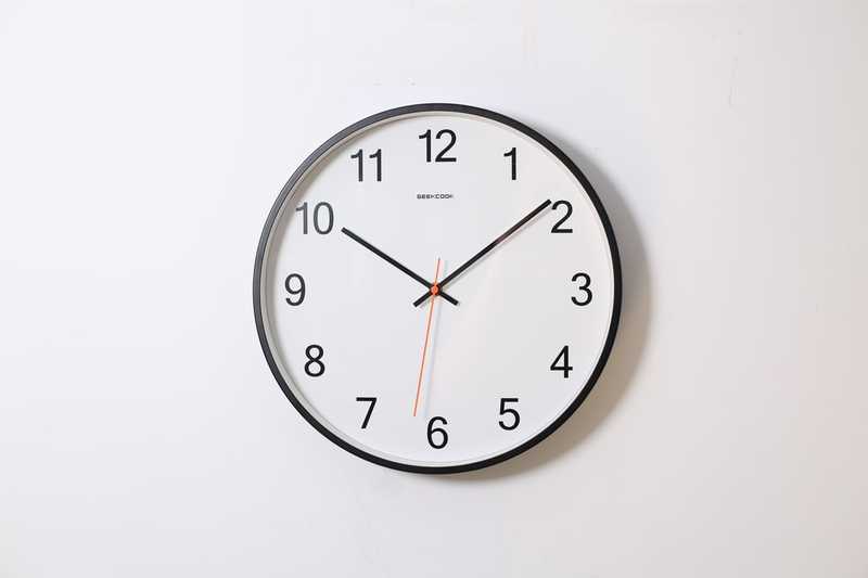A very simple and clean looking clock